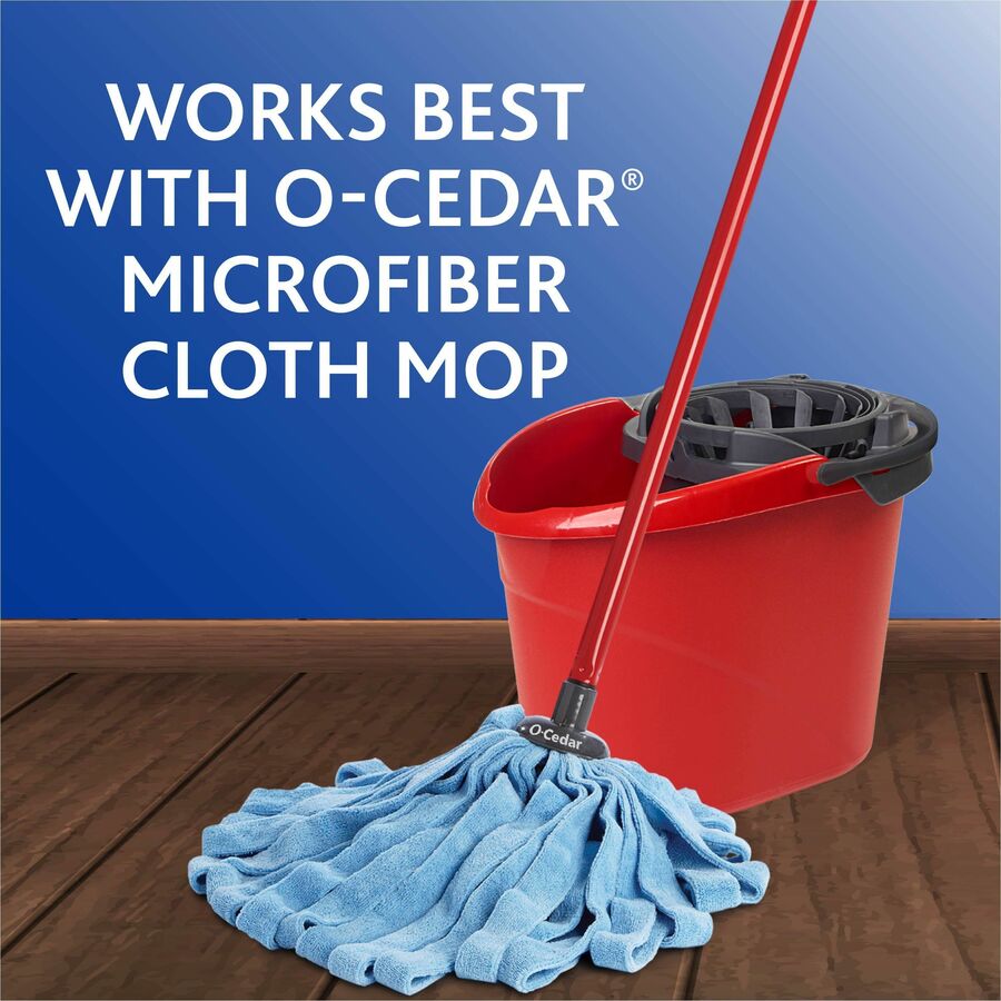 Image of O-Cedar® Bucket, QuickWring, 2.5 Gallon, Red/Gray