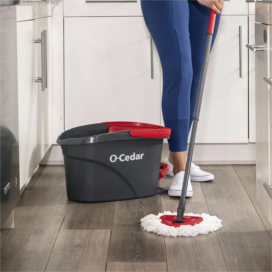 Image of O-Cedar® Mop Refill,f/Spin Mop,Microfiber,Washable,White