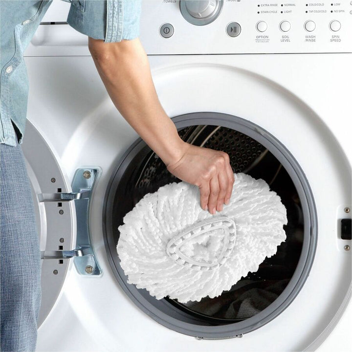 Image of O-Cedar® Mop Refill,f/Spin Mop,Microfiber,Washable,White