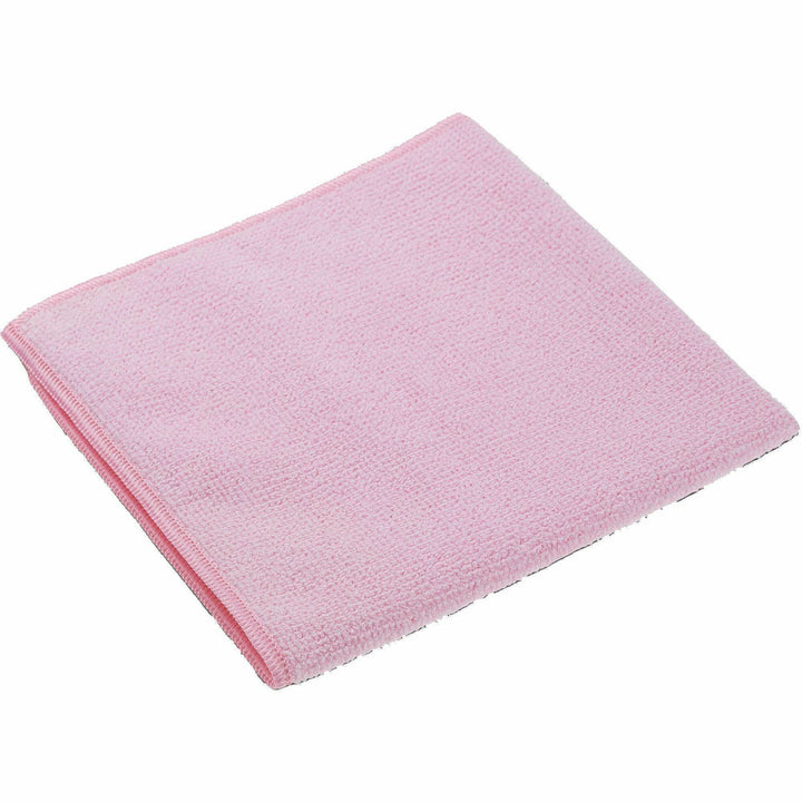 Image of Vileda Professional Cleaning Cloths,Microfiber,14"x14",5/PK,RD