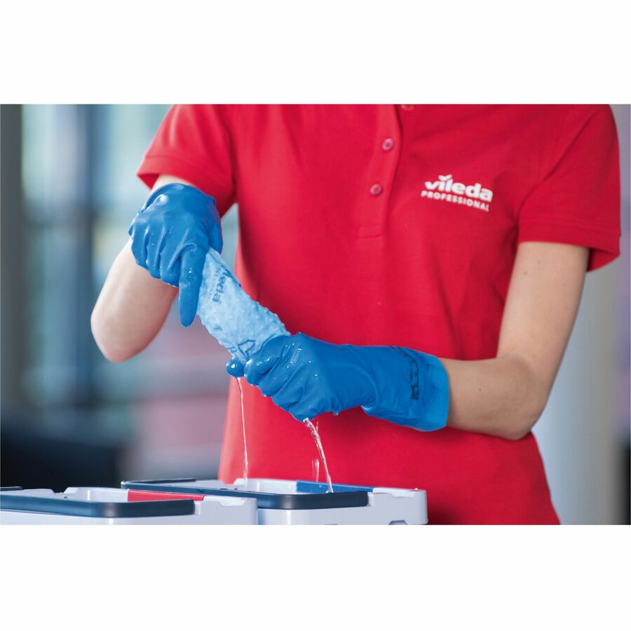 Image of Vileda Professional Microfiber Cloths,13-3/4"x14",25/PK,BE