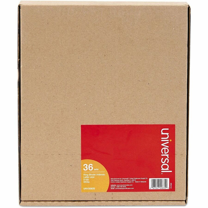 Image of Universal UNV20835 Customizable Index Dividers