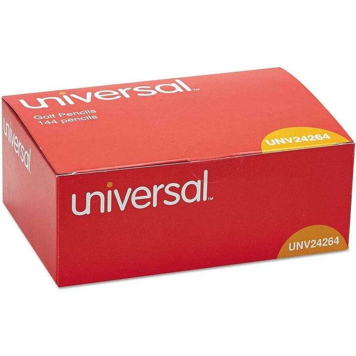 Image of Universal UNV24264 Wood Pencil, Black Lead, HB/#2, Yellow Wood Barrel, 144 / Box