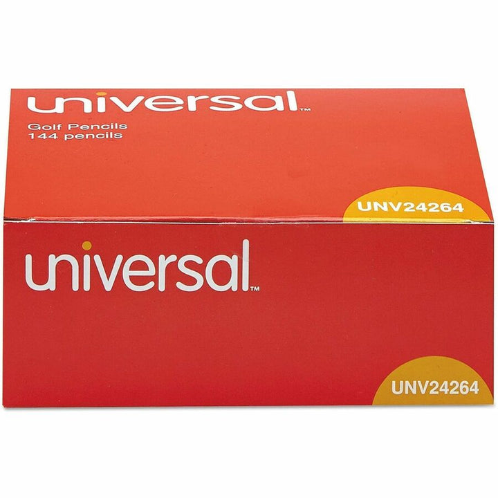 Image of Universal UNV24264 Wood Pencil, Black Lead, HB/#2, Yellow Wood Barrel, 144 / Box