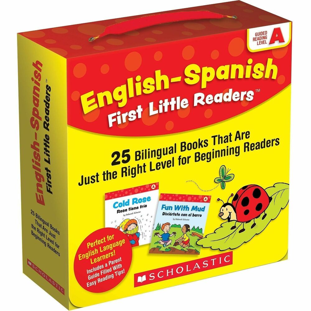 Image of Scholastic Teaching Resources Book Set,English/Spanish,Level A,Singlecopy Set,25Books/ST
