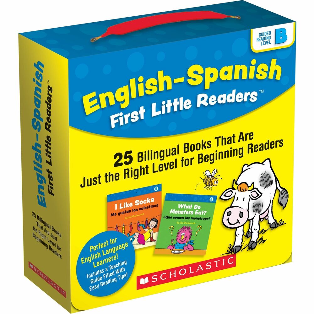 Image of Scholastic Teaching Resources Book Set,English/Spanish,Level B,Singlecopy Set,25Books/ST