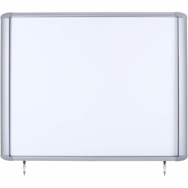 Image of Bi-silque Board,Dry-Erase,Magnetic,Enclosed,26-1/2"x30",WE