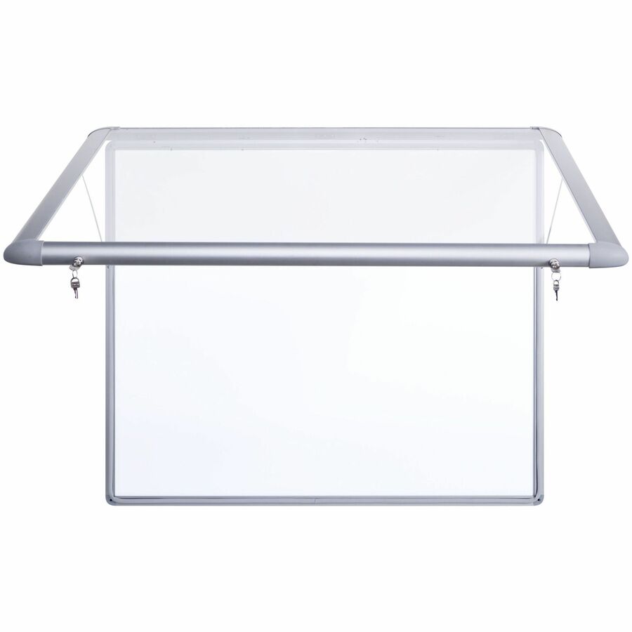 Image of Bi-silque Board,Dry-Erase,Magnetic,Enclosed,26-1/2"x30",WE