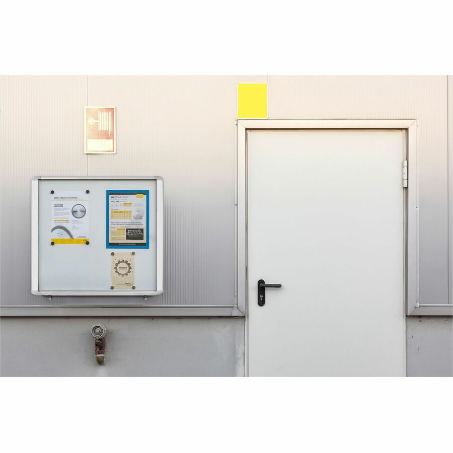 Image of Bi-silque Board,Dry-Erase,Magnetic,Enclosed,26-1/2"x30",WE