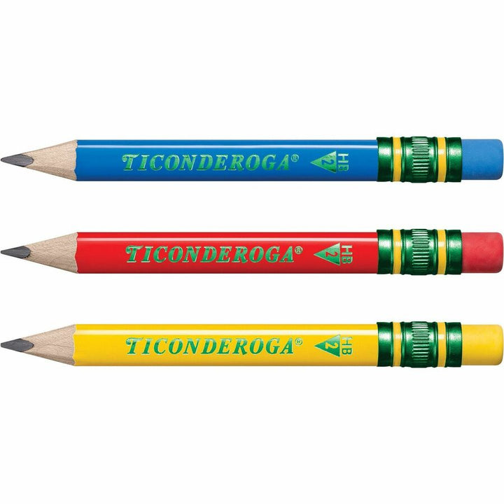 Image of Dixon® Pencils,Short,3.6mm Dia x 4.5"L,AST Barrel,12/BX