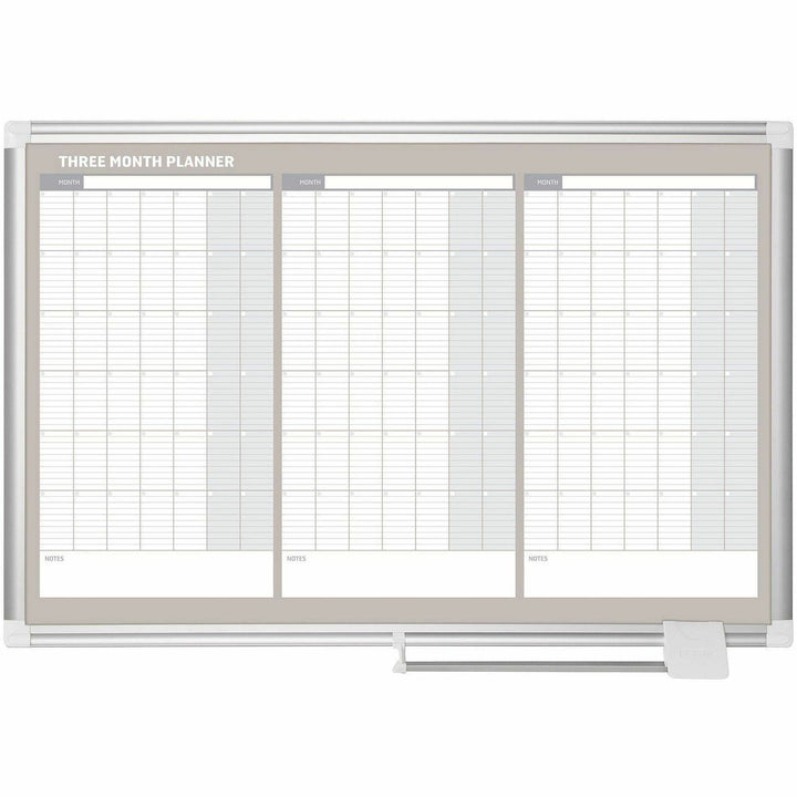 Image of MasterVision GA03204830 3-Month Calendar Board