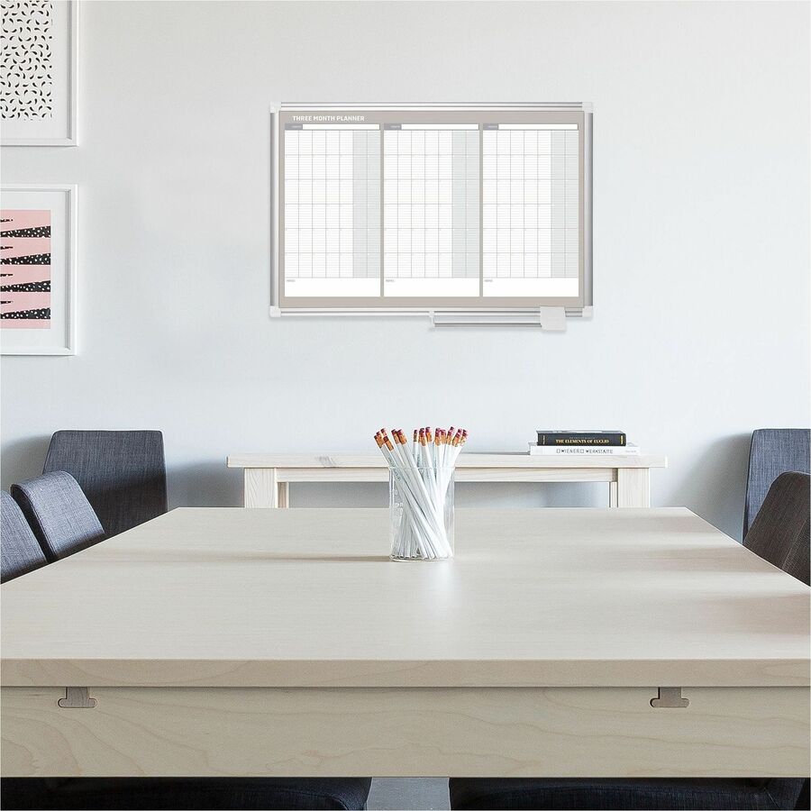 Image of MasterVision GA03204830 3-Month Calendar Board