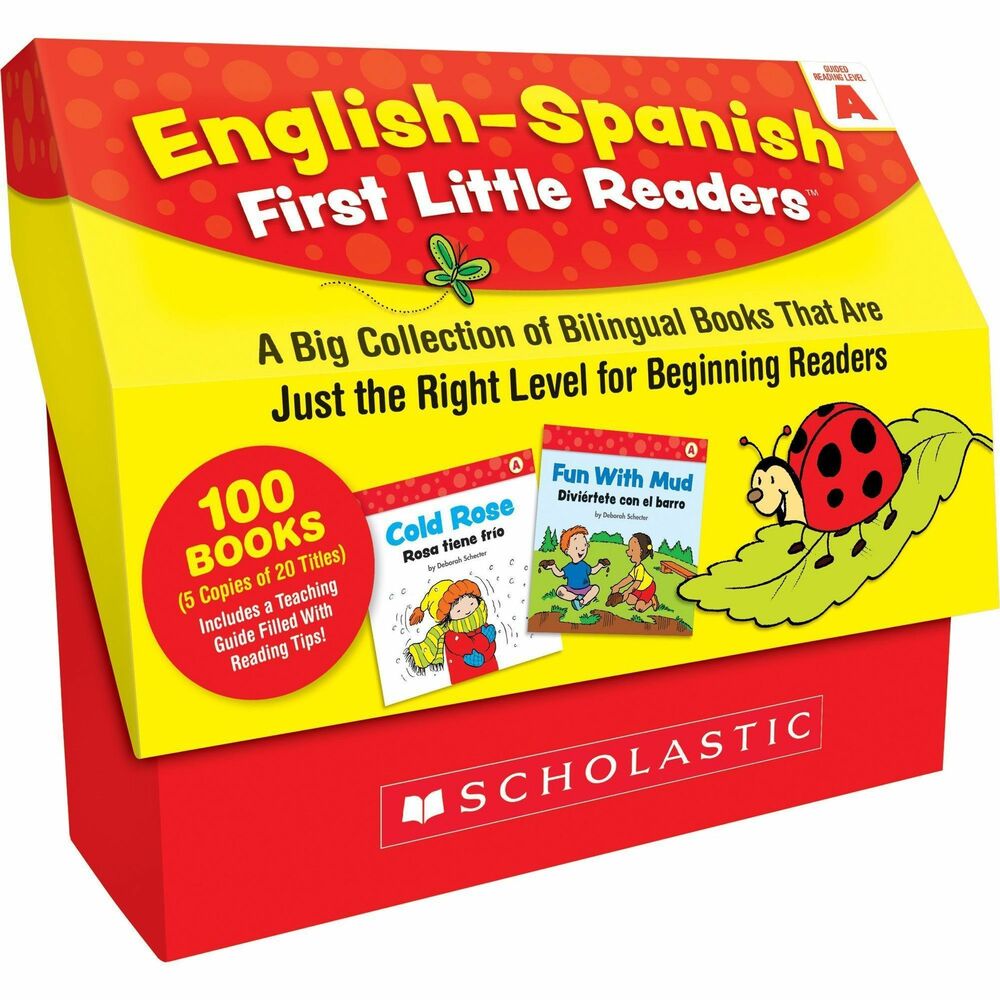 Image of Scholastic Teaching Resources Book Set,English/Spanish,Level A,Multicopy Set,100Books/ST