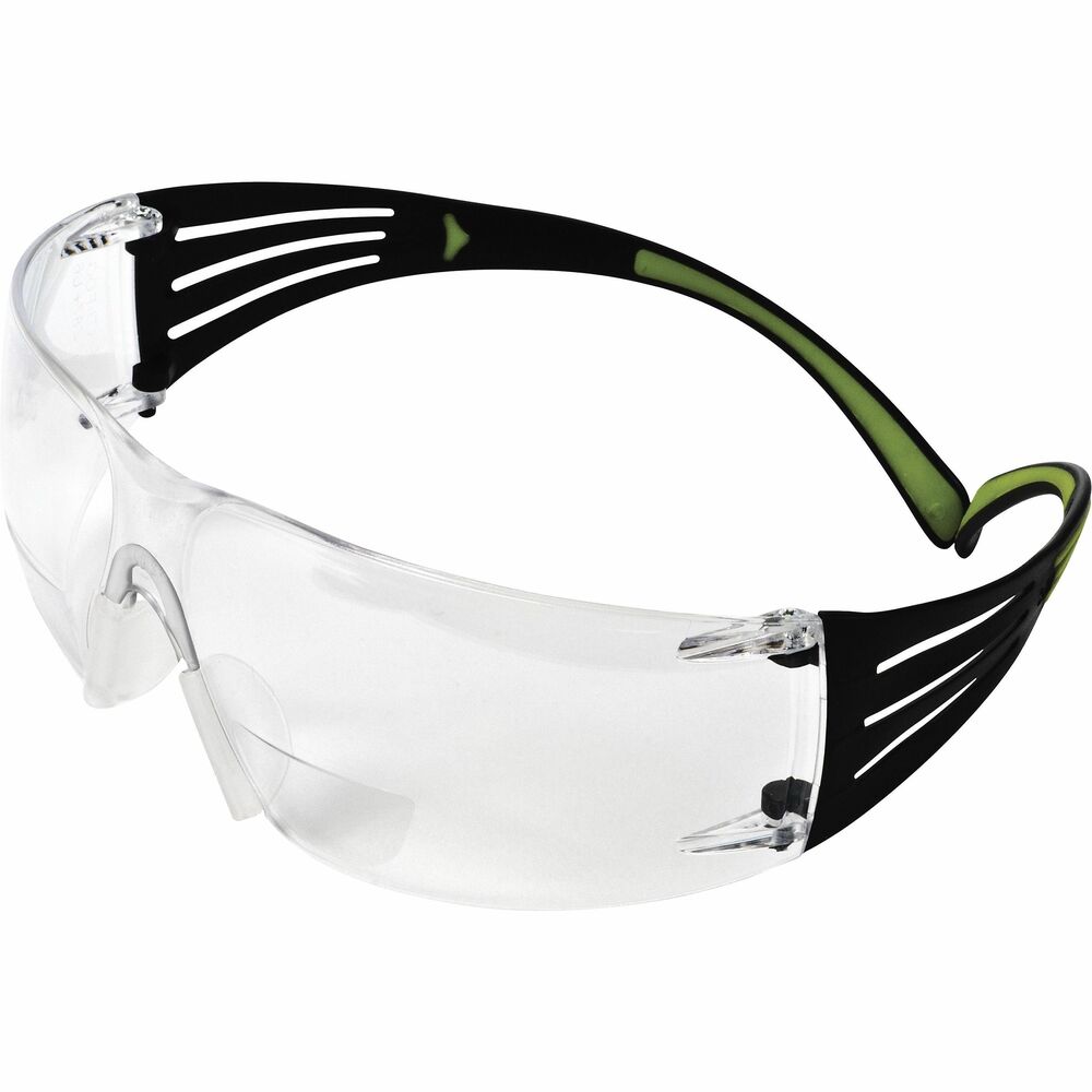 Image of 3M Eyewear,Readers,2.0 Diopter,Anti-Fog,Impact-Resistant,CL/BK