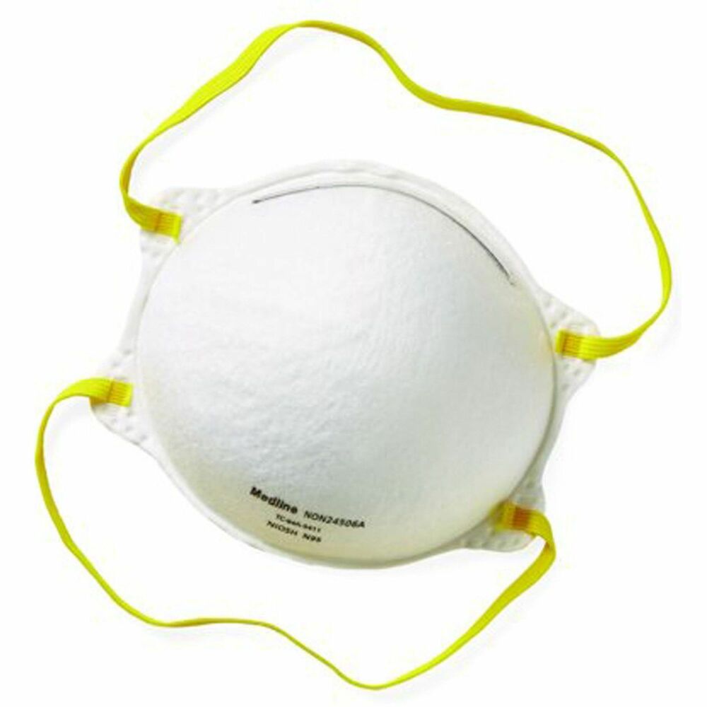 Image of Medline N95 Masks,Cone-Style,Microfilter,20/BX,WE