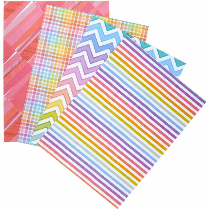 Image of Crayola® Cardstock,Patterns,25SH/PK,Pastel
