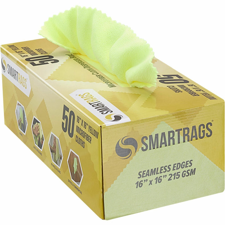 Image of Monarch Brands® Cloths,Microfiber,Midweight,16"x16",50/BX,YW