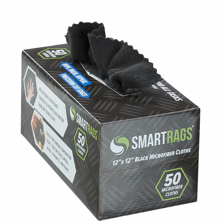 Image of Monarch Brands® Cloths,Microfiber,12"x12",50/BX,BK