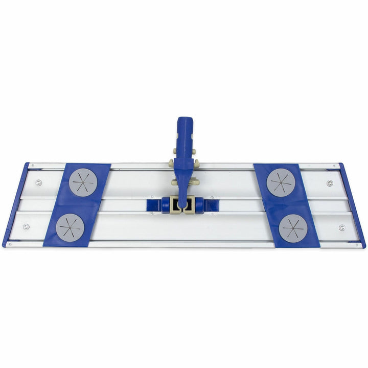 Image of Monarch Brands® Mop Frame,Hook/Loop,Aluminum,5"x18",BK/SR