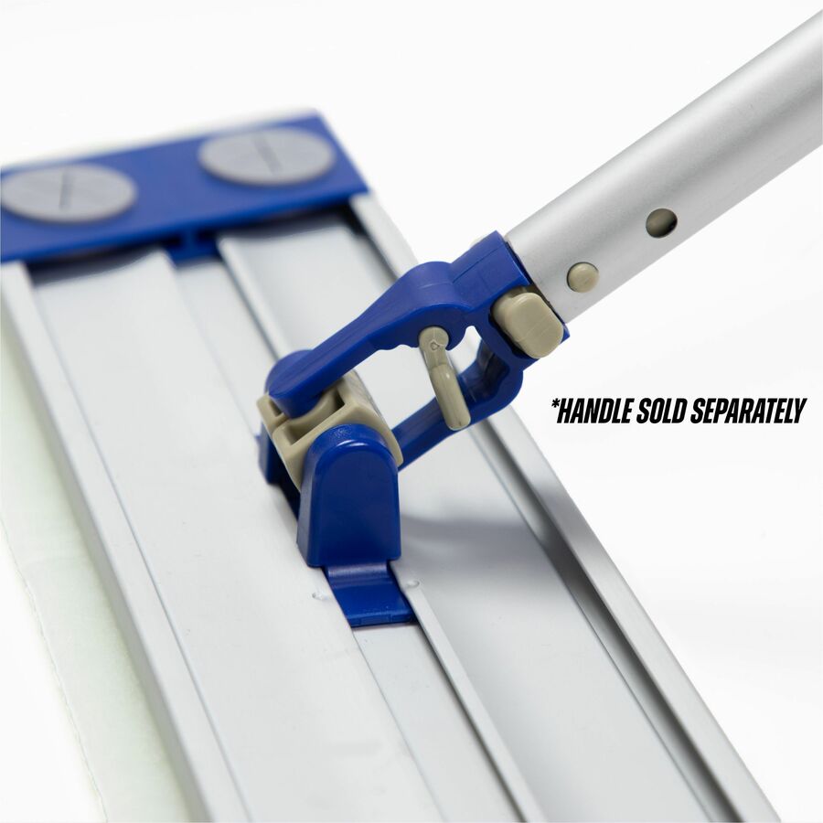 Image of Monarch Brands® Mop Frame,Hook/Loop,Aluminum,5"x18",BK/SR