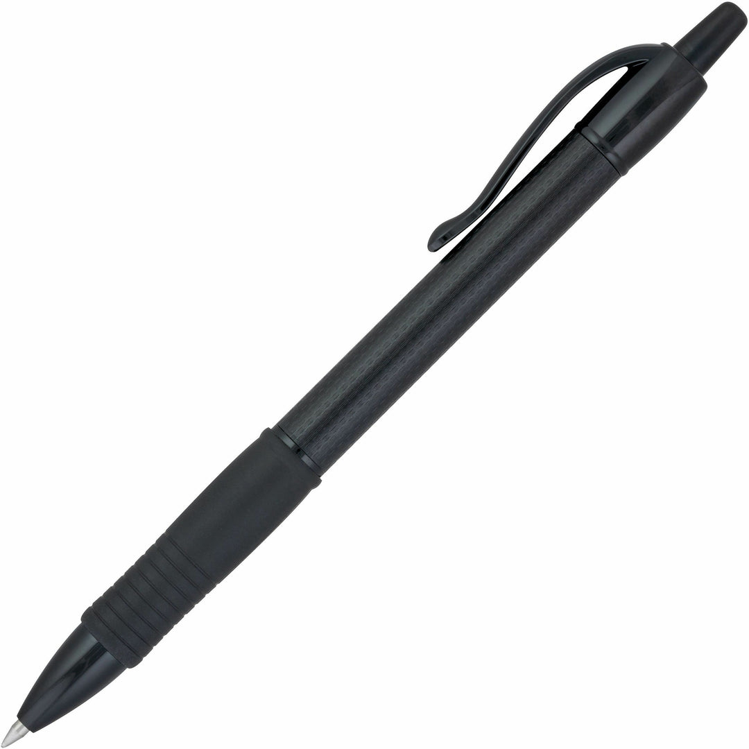 Image of Pilot® G2 Edge Premium Gel Pen, Retractable, Fine 0.7 mm, Black Ink, Black Barrel, 36/Pack