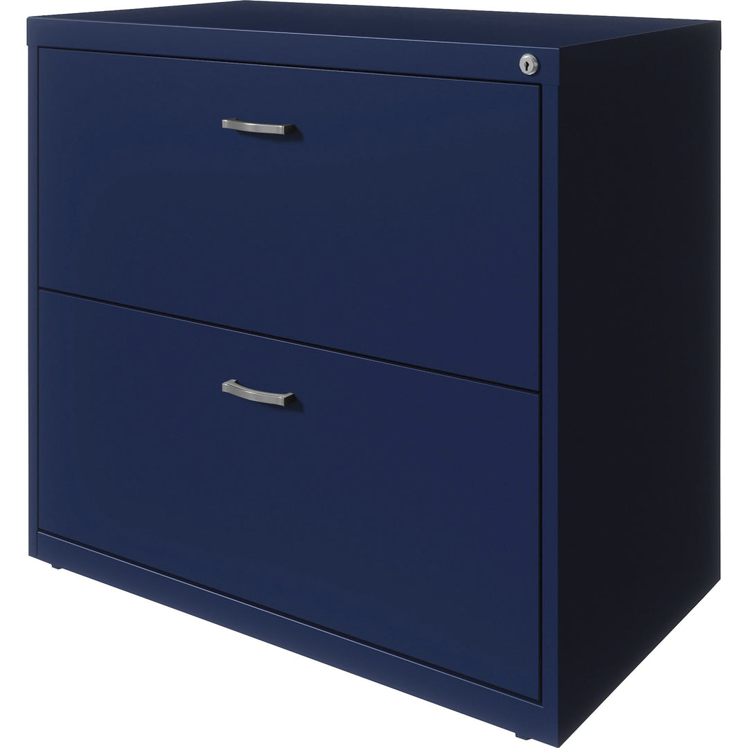 Image of Nusparc Lateral File,w/Arc Pull,2-Drawer,30"x17-5/8"x27-3/4",Navy