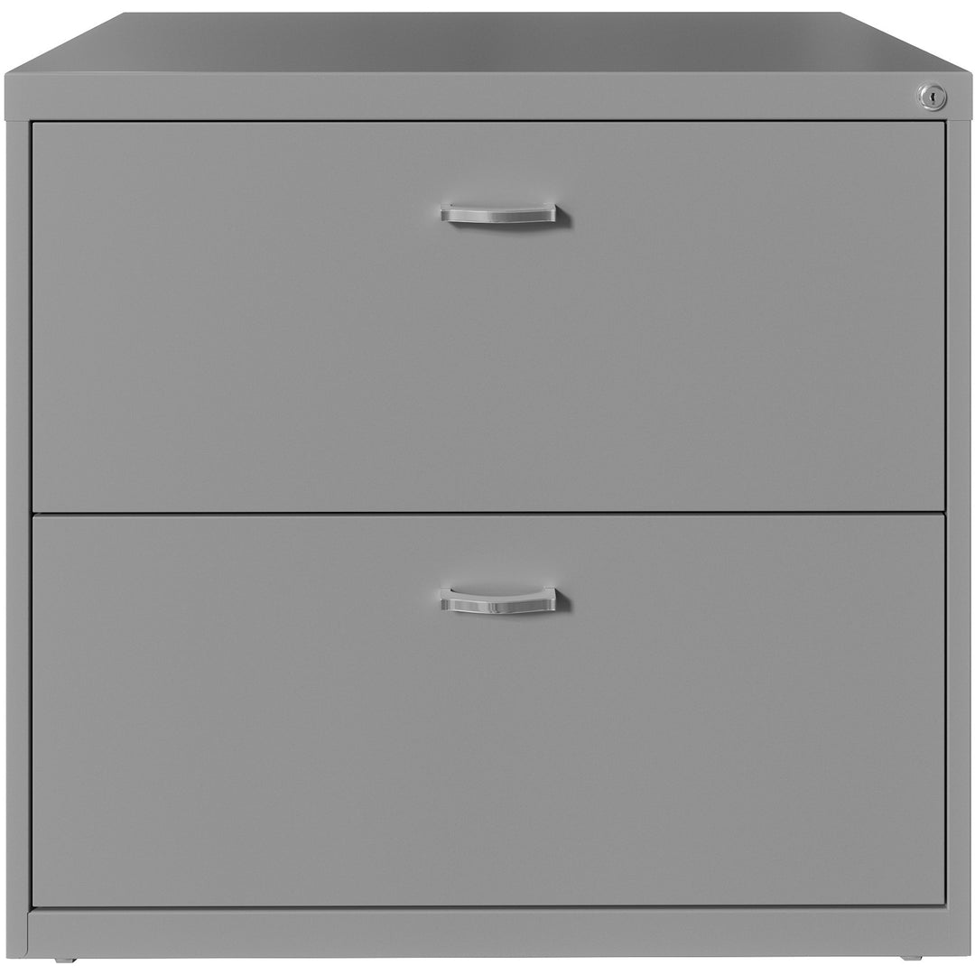 Image of Nusparc Lateral File,w/Arc Pull,2-Drawer,30"x17-5/8"x27-3/4",Silver
