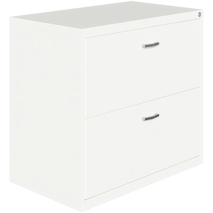 Image of Nusparc Lateral File,w/Arc Pull,2-Drawer,30"x17-5/8"x27-3/4",White
