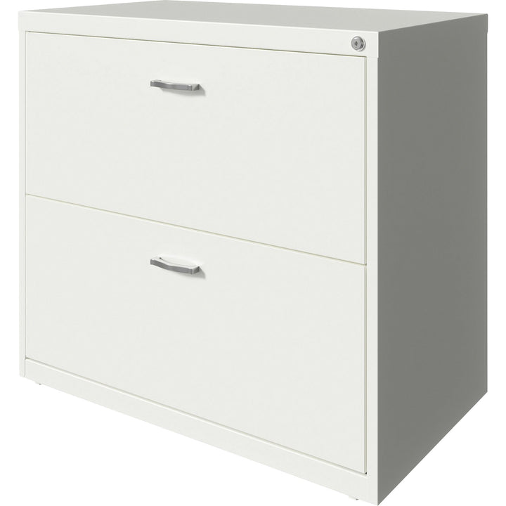 Image of Nusparc Lateral File,w/Arc Pull,2-Drawer,30"x17-5/8"x27-3/4",White