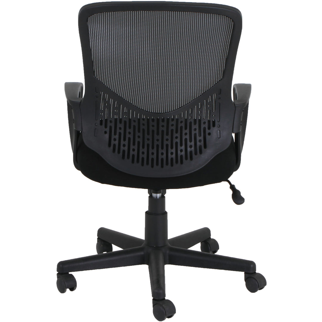 Image of Nusparc Task Chair, Mesh Back, 25"x25-7/8"x39-1/2", Black