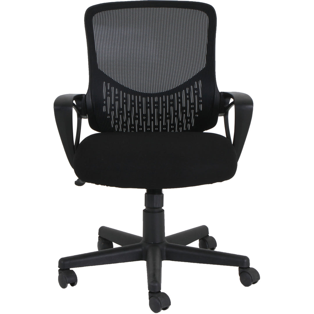 Image of Nusparc Task Chair, Mesh Back, 25"x25-7/8"x39-1/2", Black