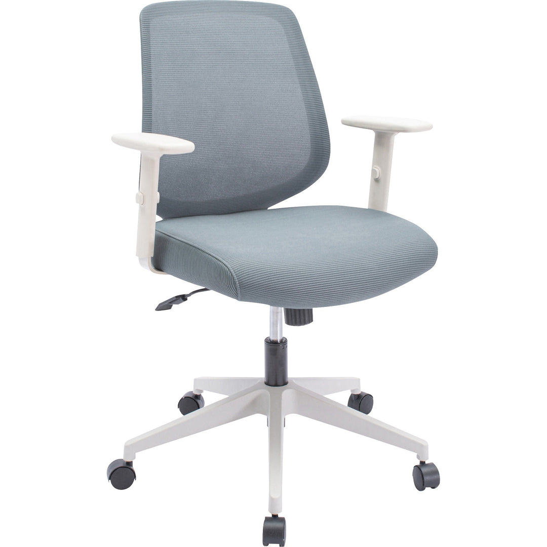 Image of Nusparc Mid-Back Task Chair,27-1/4"x17-1/2"x36-1/2-39-3/4",Gray