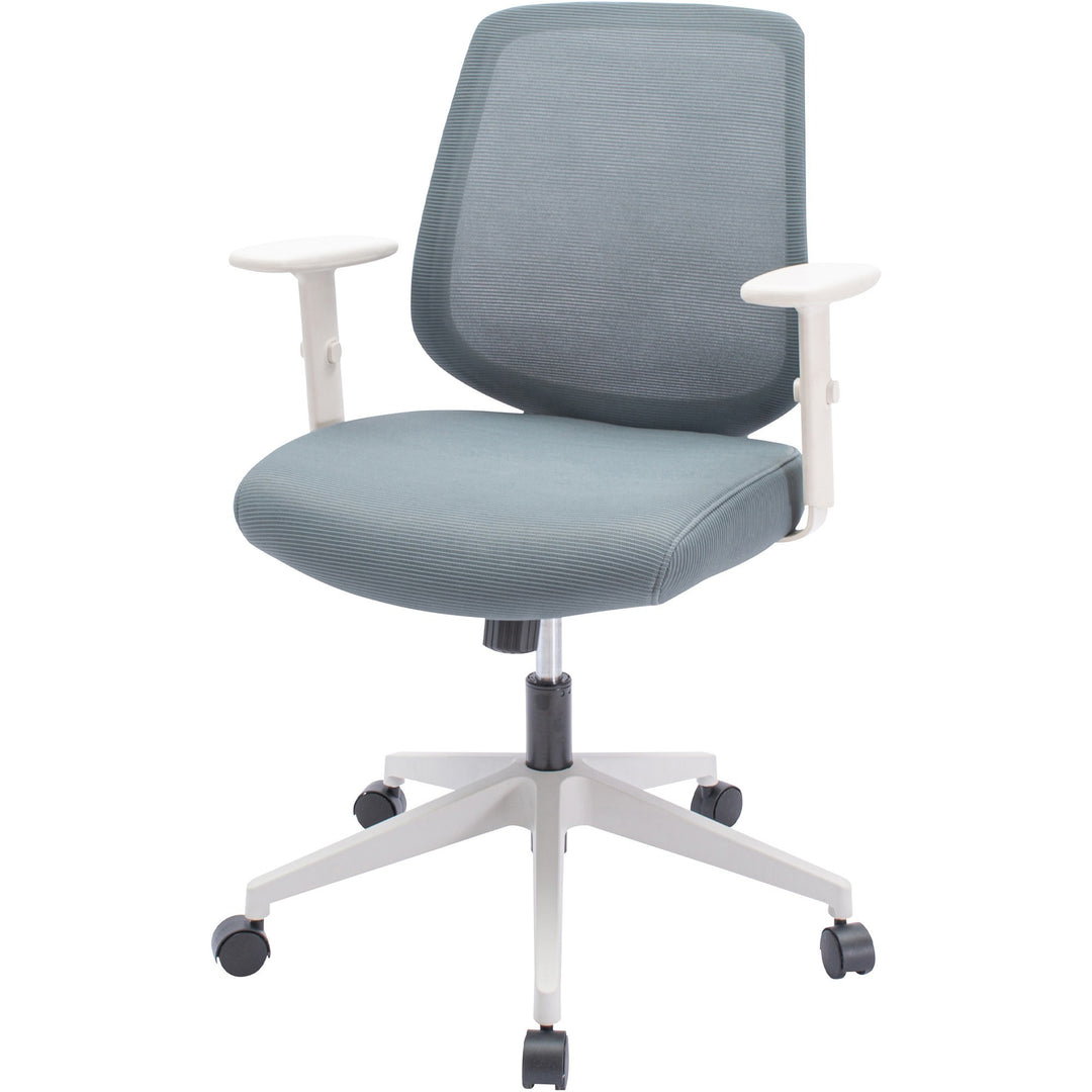 Image of Nusparc Mid-Back Task Chair,27-1/4"x17-1/2"x36-1/2-39-3/4",Gray
