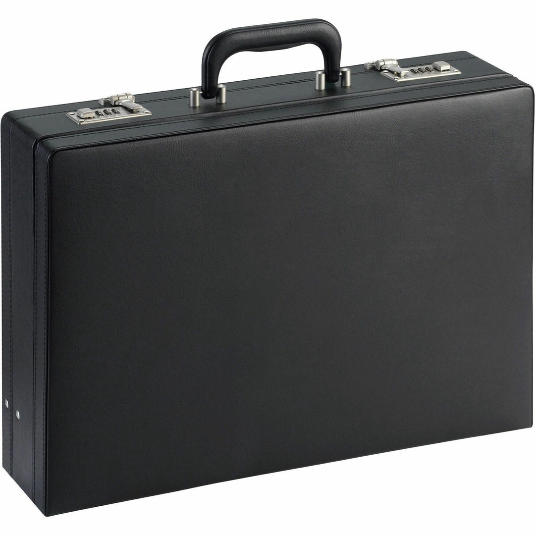 Image of Nusparc Expandable Attache Case, 17-1/2"x4"x12-1/2", Black