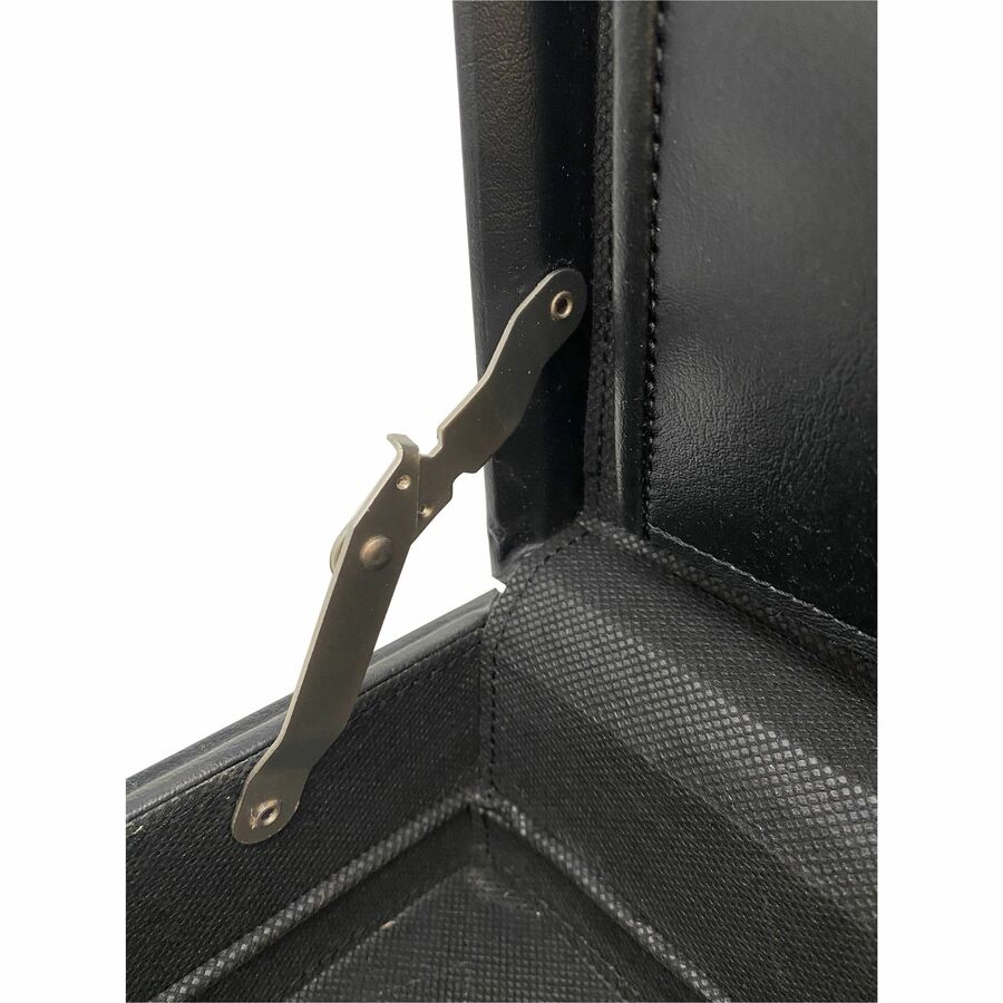 Image of Nusparc Expandable Attache Case, 17-1/2"x4"x12-1/2", Black