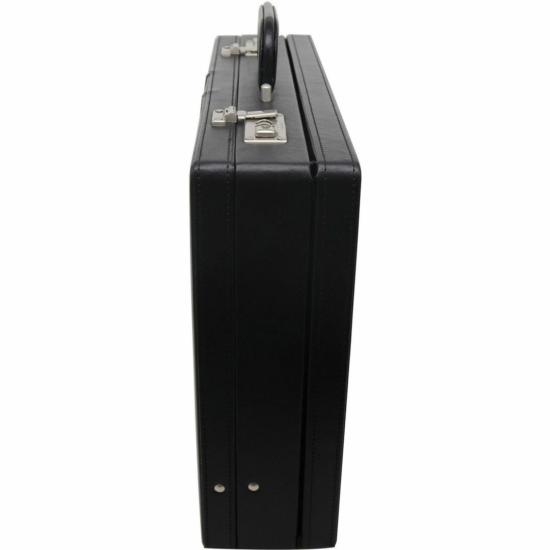 Image of Nusparc Expandable Attache Case, 17-1/2"x4"x12-1/2", Black