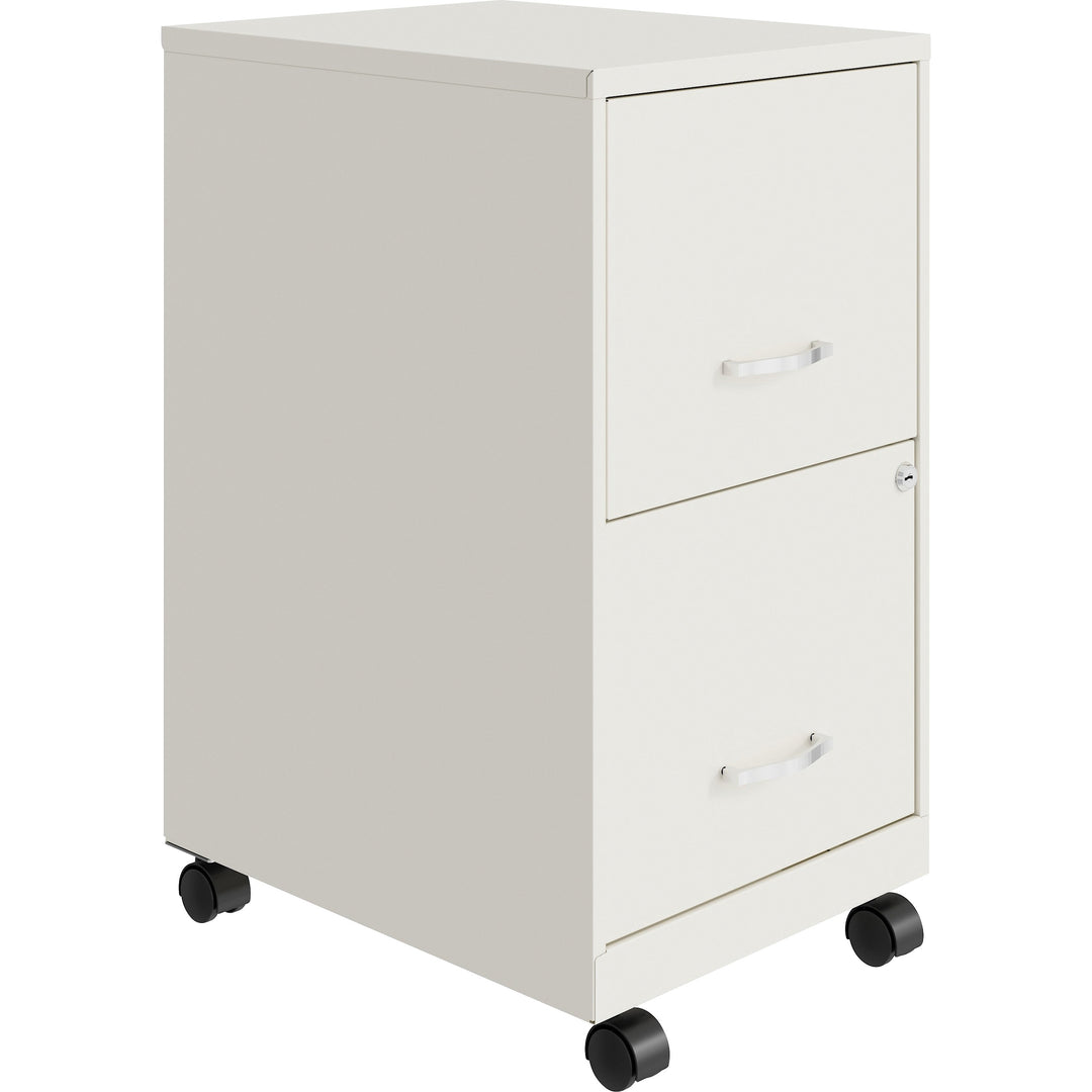 Image of Nusparc File Cabinet,F/F,Mobile,Steel,14-1/4"x18"x26-1/2",WE