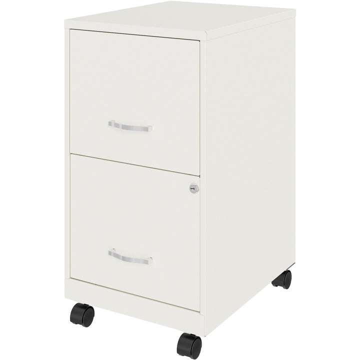 Image of Nusparc File Cabinet,F/F,Mobile,Steel,14-1/4"x18"x26-1/2",WE