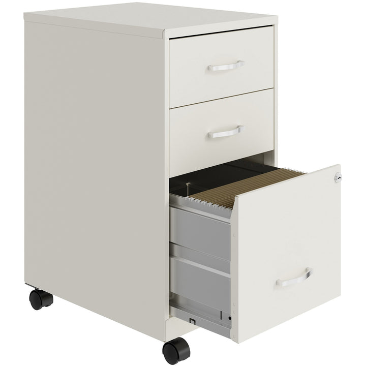 Image of Nusparc Pedestal File, B/B/F, Mobile, SOHO, 14-1/4"x18"x26-7/10", WE