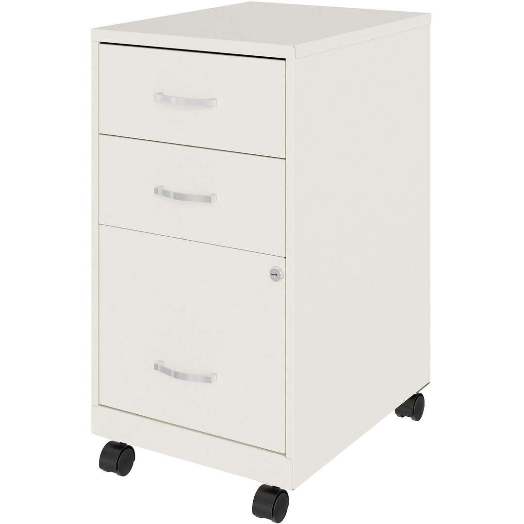 Image of Nusparc Pedestal File, B/B/F, Mobile, SOHO, 14-1/4"x18"x26-7/10", WE