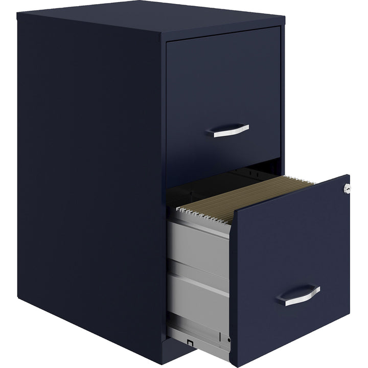 Image of Nusparc File Cabinet, F/F, 2-Drawer, Steel, 14-1/4"x18"x24-1/2", NY