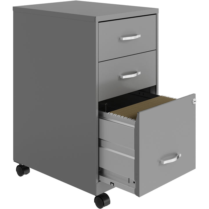 Image of Nusparc Pedestal File, B/B/F, Mobile, SOHO, 14-1/4"x18"x26-7/10", SR