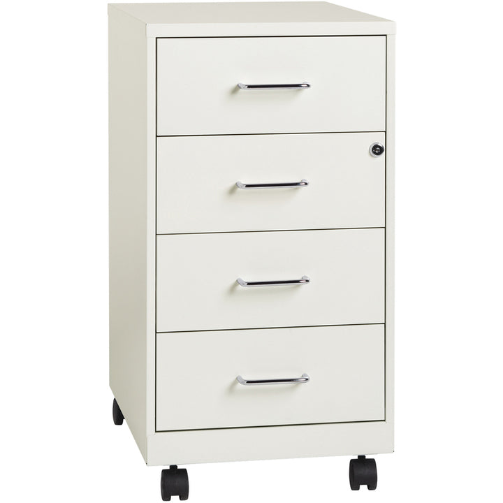 Image of Nusparc Storage Cabinet, Mobile, 4-Drawer, 14-1/4"x18"x26-1/2", WE