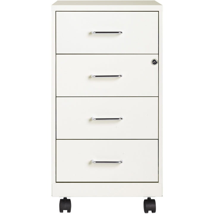 Image of Nusparc Storage Cabinet, Mobile, 4-Drawer, 14-1/4"x18"x26-1/2", WE