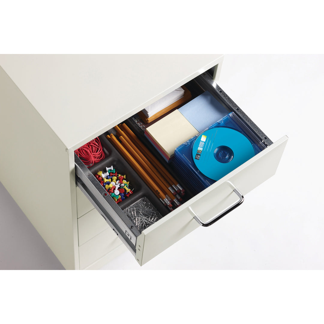 Image of Nusparc Storage Cabinet, Mobile, 4-Drawer, 14-1/4"x18"x26-1/2", WE