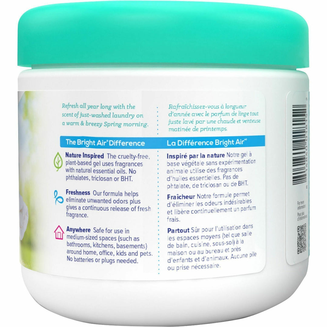 Image of BRIGHT Air® Super Odor Eliminator, Linen and Spring Breeze, 14 oz Jar