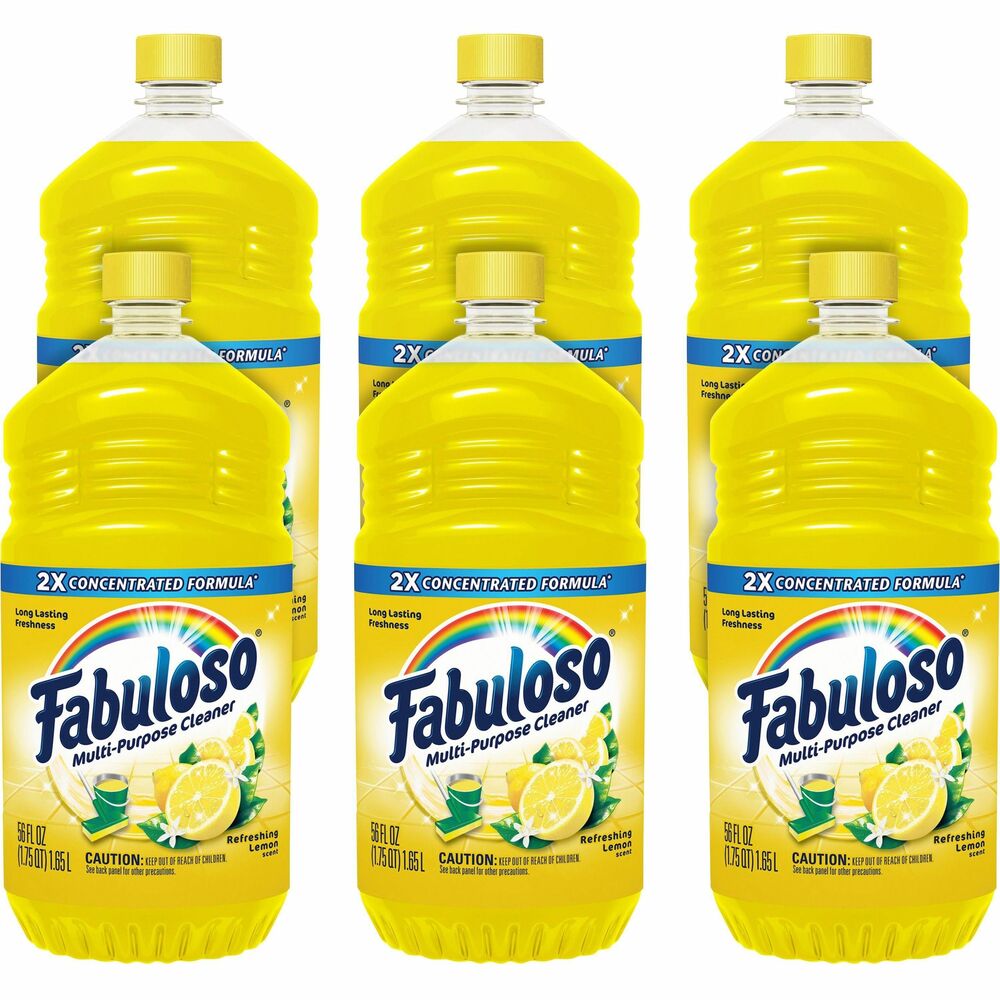 Image of Colgate Palmolive Multipurpose Cleaner,56 oz,Lemon,6/CT,YW