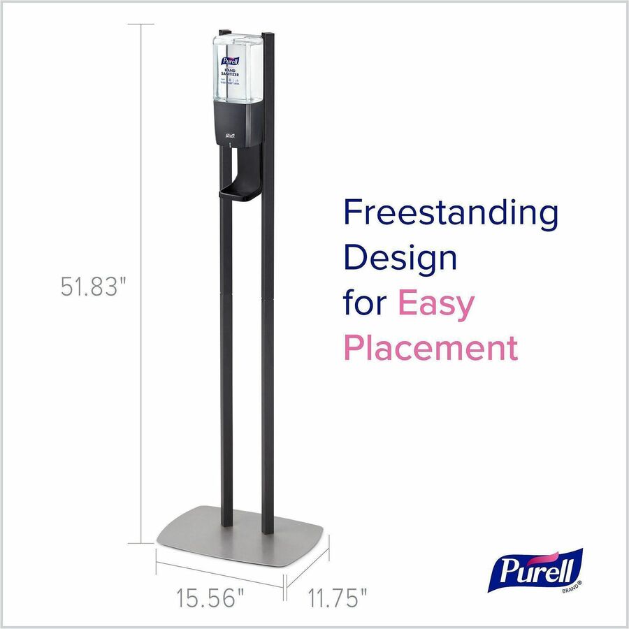 Image of PURELL® 8214DS ES10 Floor Stand with Automatic Dispenser