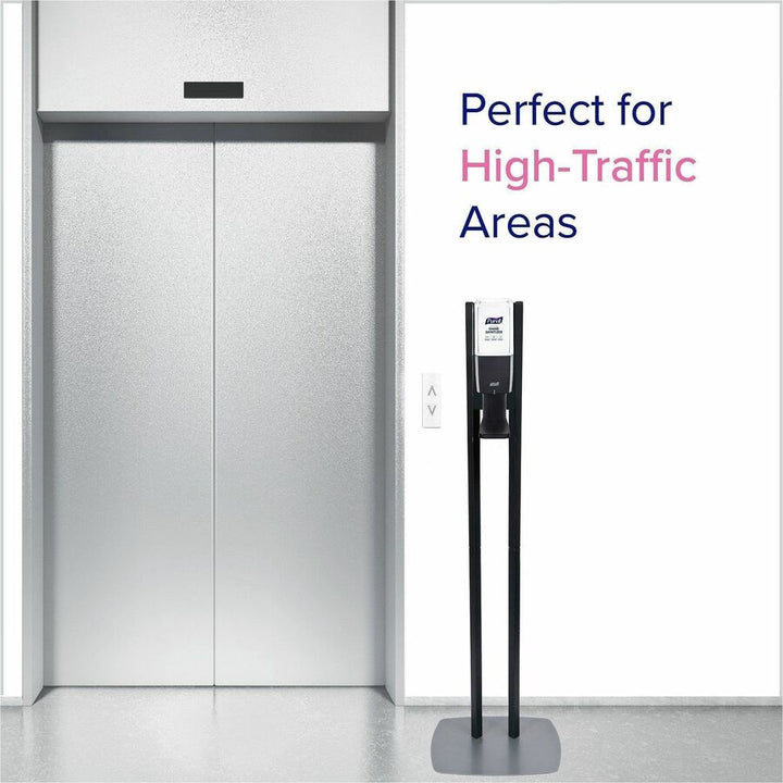 Image of PURELL® 8214DS ES10 Floor Stand with Automatic Dispenser