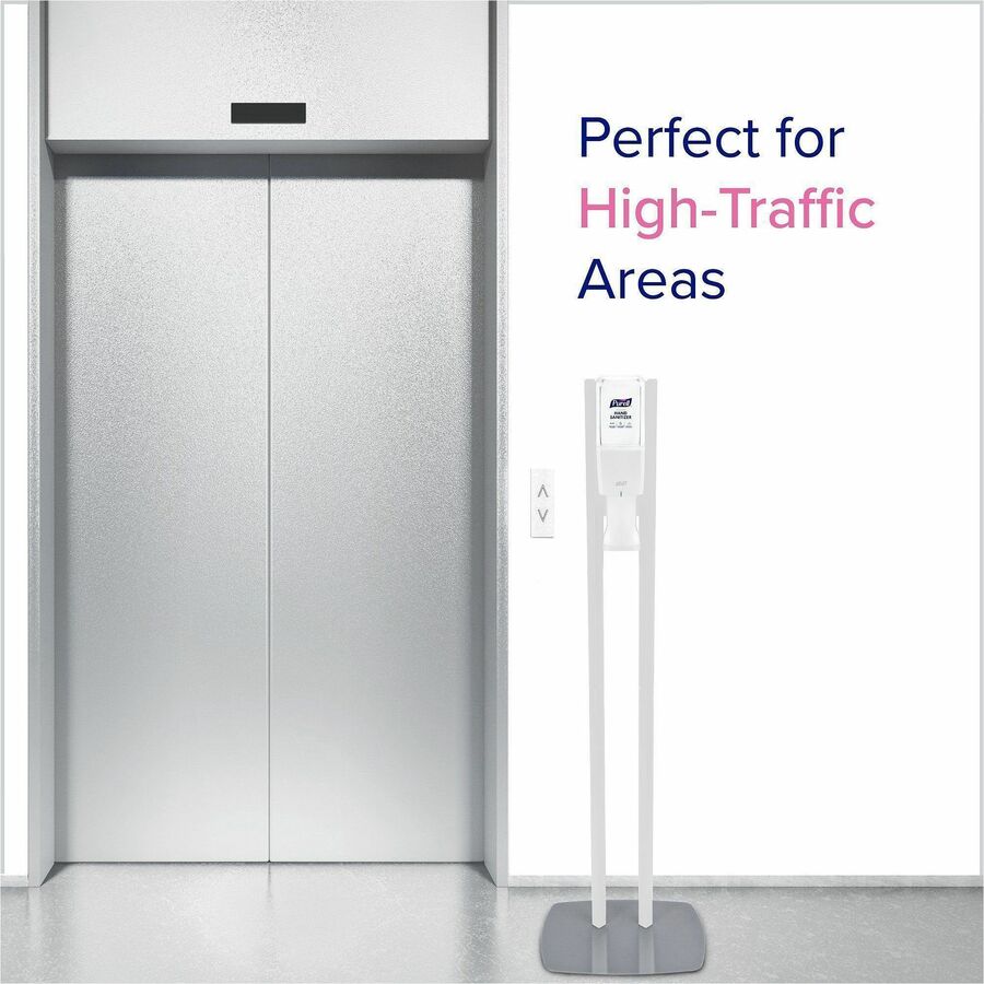 Image of PURELL® 8210DS ES10 Floor Stand with Automatic Dispenser